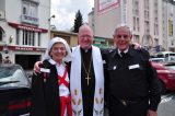 2011 Lourdes Pilgrimage - Archbishop Dolan with Malades (267/267)
